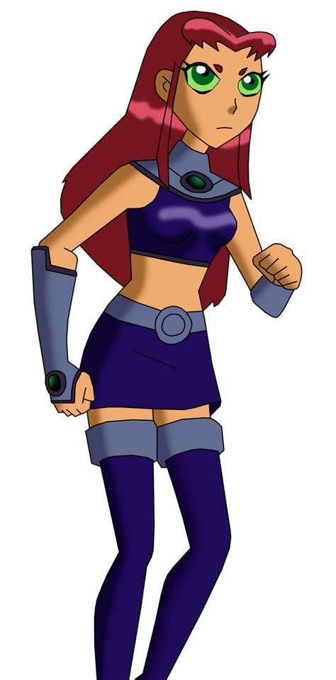 Starfire Sprinting by CaptainEdwardTeague on DeviantArt