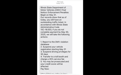 Scam texts about unpaid traffic tickets on the rise in Illinois ...