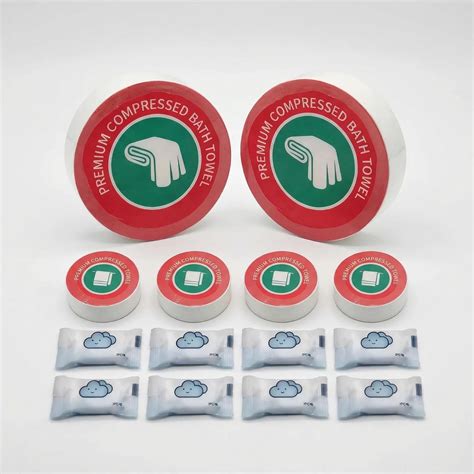 Amazon.com : Yiexiom 14-Piece Compressed Travel Towel Set – 2 Bath, 4 ...