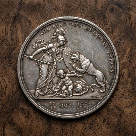 1783 Libertas Americana Medal Coin, Rare Antique Silver Medallion ...