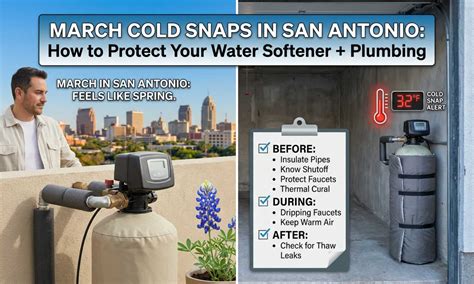 March Cold Snaps in San Antonio: How to Protect Your Water Softener ...