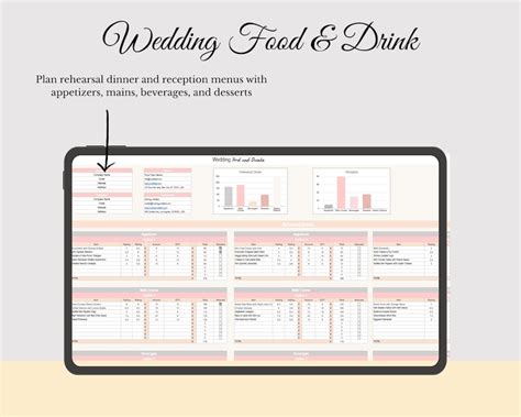 Buy Wedding Planner Spreadsheet for Google Sheets Complete Wedding ...