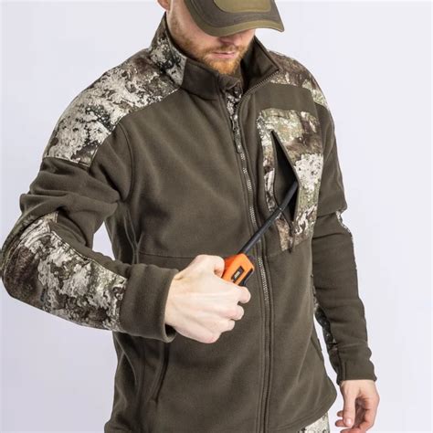 Pinewood Småland Hunters Camou fleecejakke – lydsvag jagtfleece