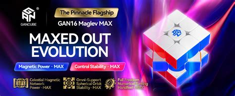 GAN16 Maglev Max Amyth - Rubik 3x3 Phiên Bản Giới Hạn Mùa Đông 2025 ...