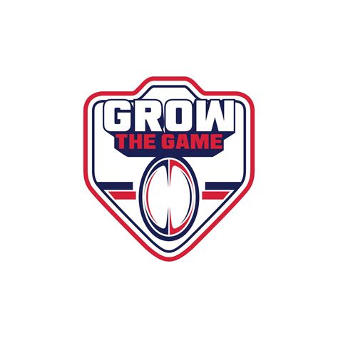 Rugby Logo, American Logo Sport. Rugby logo colorful, Football badge ...