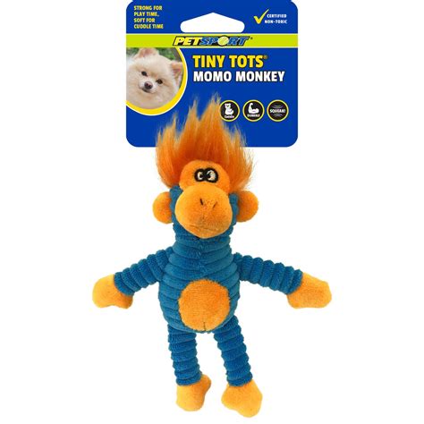 Petsport Tiny Tots Momo Monkey Assorted Dog Toy | Pet Supermarket