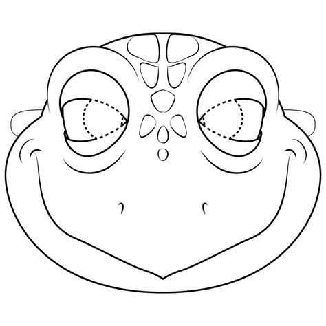 8 Printable Activities about Turtle Mask for Kids and Adults