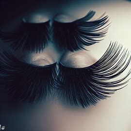 A dramatic pair of feathers lashes that are sure to turn heads and make a statement.. Image 3 of 4