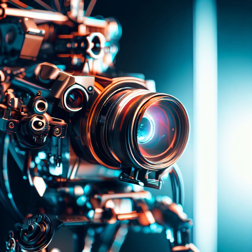 Bring to life a futuristic machine that allows photographers to capture amazing shots with ease.