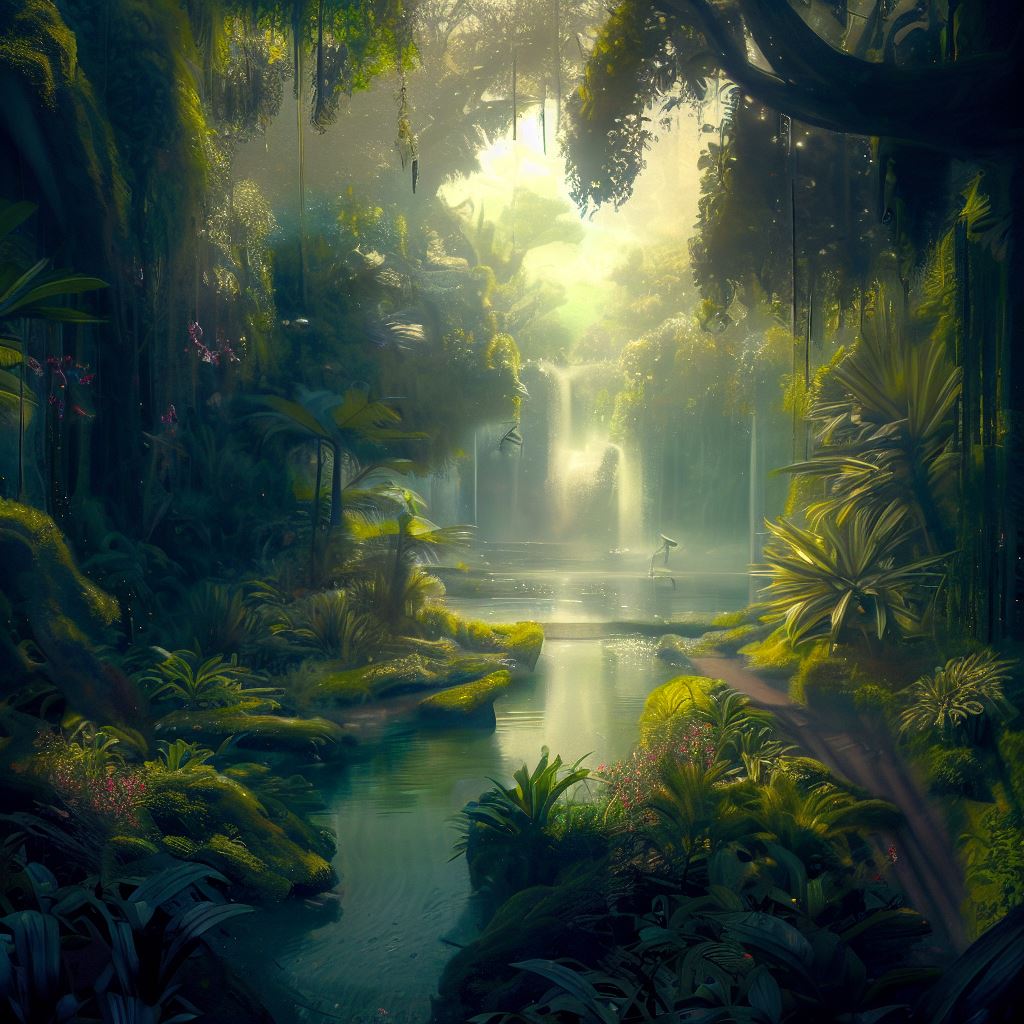 Imagine a hidden oasis in the middle of a bustling city, filled with lush greenery and tranquil wildlife