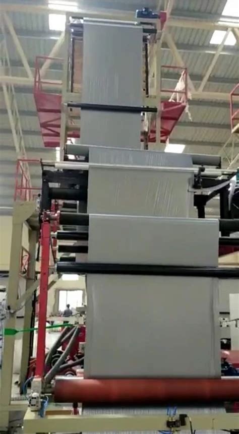 ABA Layer Extrusion Line - ABA Two Layer Extruder Machine (30+35) LDPE ...