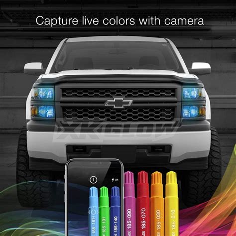 Buy H7 2in1 LED Headlight Bulb Kit - XKchrome Smartphone App-enabled ...