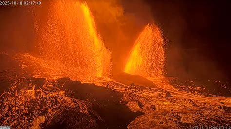 Mount Kilauea's latest eruption on Hawaii's Big Island seen in new ...