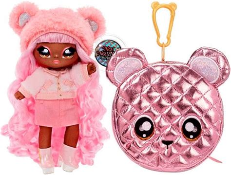 Na! Na! Na! Surprise Glam Series Cali Grizzly Fashion Doll and Metalli ...