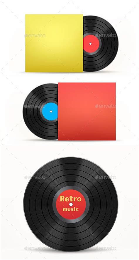 Vinyl Disc and Cover | Vinyl discs, Vinyl, Everyday object