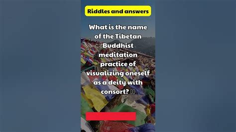 Tibetan Buddhism Riddle 19 - YouTube