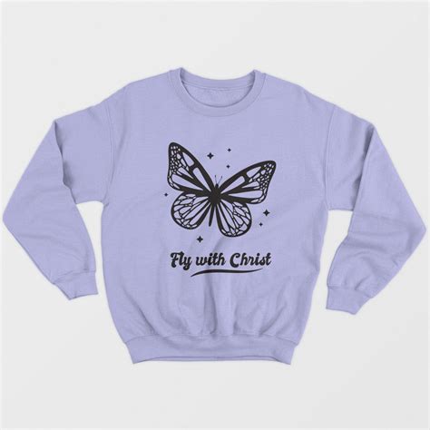 Fly With Christ Unisex Sweatshirt – Divine Faith
