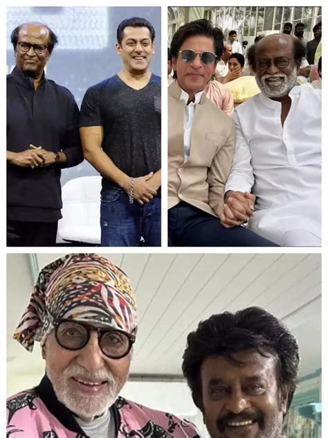 Memorable clicks of Rajinikanth with Bollywood actors | Times of India