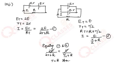 Q10 (i) In Figure 3 shown below, all the cells are identical. The ...
