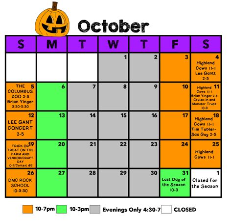 Lehner's Farms Calendar