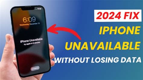 [2024 Solved] iPhone Unavailable Fix Without Losing Data