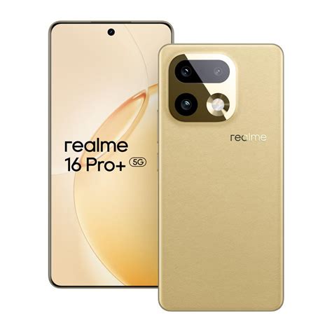 Buy Realme 16 Pro+ 5G 256 GB, 8 GB RAM, Master Gold, Mobile Phone at ...