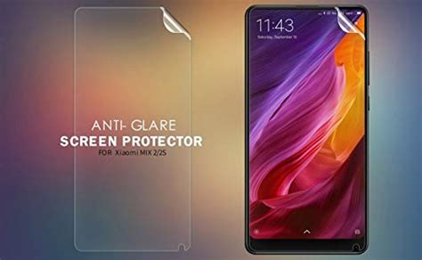 Nillkin Screen Guard for Xiaomi Mi Mix 2S Whole Set Version Matte Anti ...