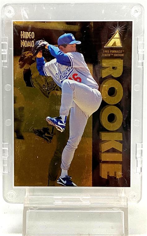Vintage 1995 Pinnacle Zenith Edition Rookie Hideo Nomo Rookie Card #149 ...