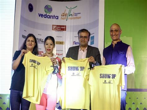 Race Day Tee with Mary Kom for Delhi Half Marathon
