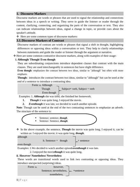 Image result for Sample Paragraph with Discourse Markers
