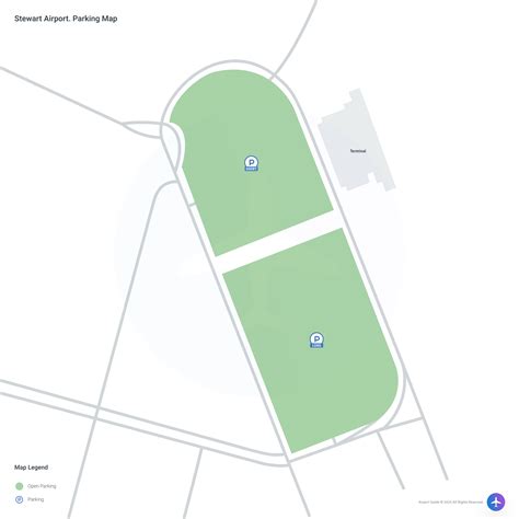 Stewart Airport NY (SWF) Parking Rates and Map