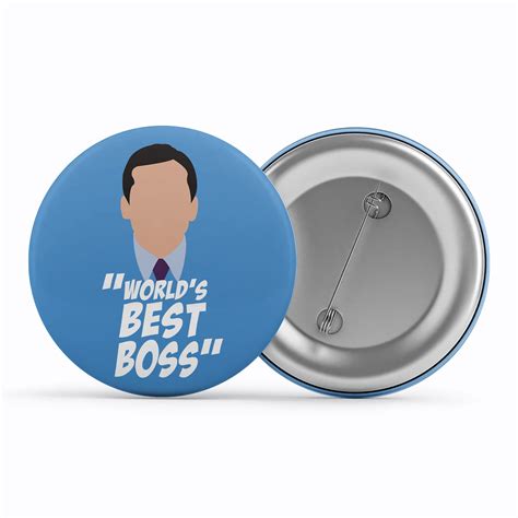 Buy The Office Badge - World's Best Boss at Rs. 50 OFF 🤑 – The Banyan Tee