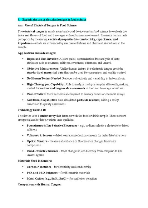Module 5 Bio: Electrical Tongue, AI in Disease Diagnosis & Bioprinting ...