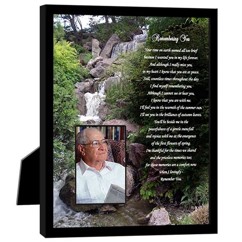 Sympathy Card for Him or Her – Family Adds Photo to Condolence Frame ...
