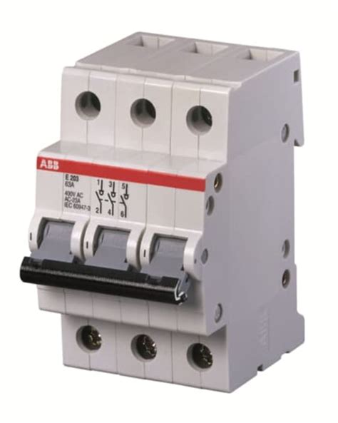 2CDE283001R0125 E203/125R ABB | ABB, Pro M, E200i Molded Case Circuit ...