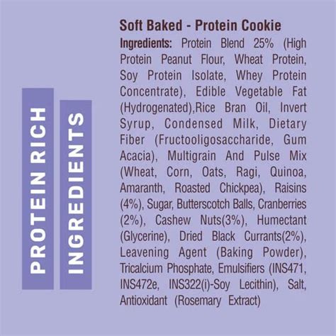 RiteBite Max Protein 7 Grain Breakfast Cookies - Choco Chips (660g, Pa ...