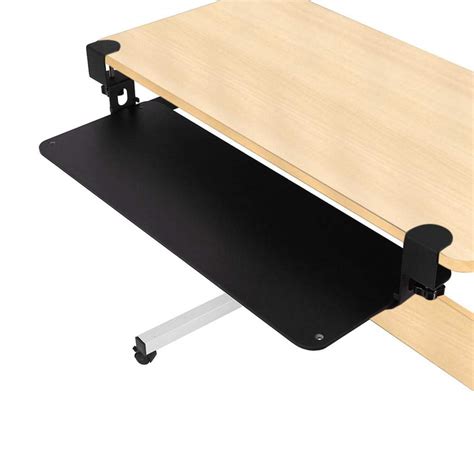 Buy Keyboard Tray Under Desk, Steady Slide Keyboard Stand, Upgraded ...