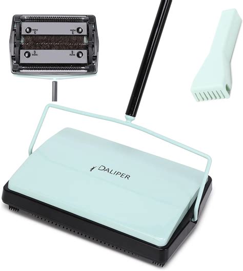 Amazon.com - JEHONN Carpet Floor Sweeper Manual with Horsehair,2 Packs ...