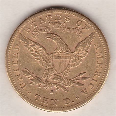 1881 S USA Ten Dollars Gold Coin | Dorset Coin Company