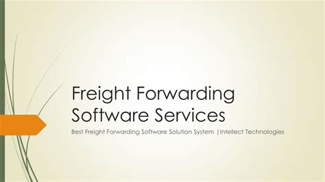 Freight Forwarding System Software 的图像结果