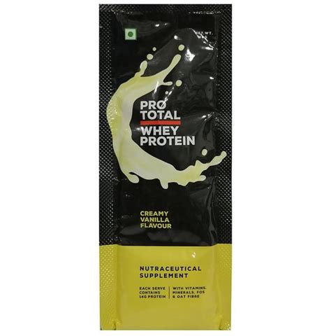 Prototal Whey Protein Sachet Creamy Vanilla – Classic Derma