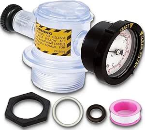 273564Z Manual Air Relief Assembly Pool Filter Replacement Parts for C ...