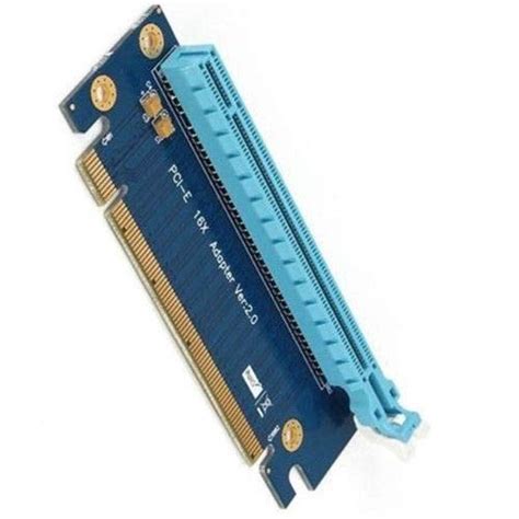 FidgetGearPCI-Express 16x Riser Card 90 Degree Right-Angle 4cm Adapter ...