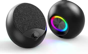 Computer Speakers, 2.0 USB Powered PC Gaming Speakers with Clear Stereo ...