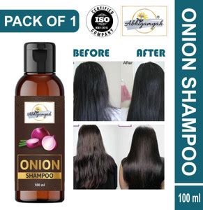 ABHIGAMYAH Onion Shampoo for Hair Growth and Hair Fall Control (100 ml ...