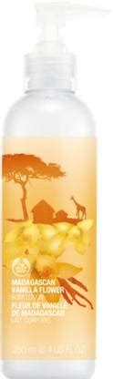 THE BODY SHOP Madagascan Vanilla Flower Body Lotion - Price in India ...