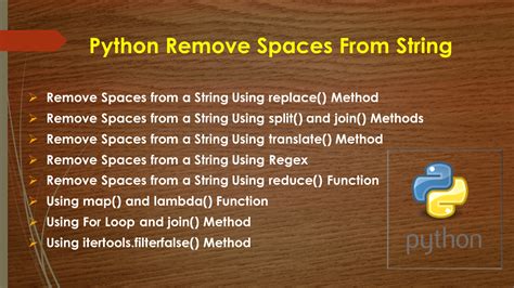 How to Remove Spaces in String by Using Python 的图像结果