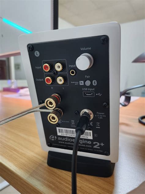 Image result for Audioengine A2 Connection to PC