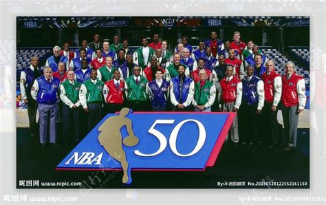 NBA50大巨星合影图片素材-编号11999049-图行天下