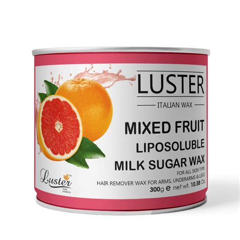 Luster Mixed Fruit Hair Removal Hot Wax - 300ml – Luster Cosmetics